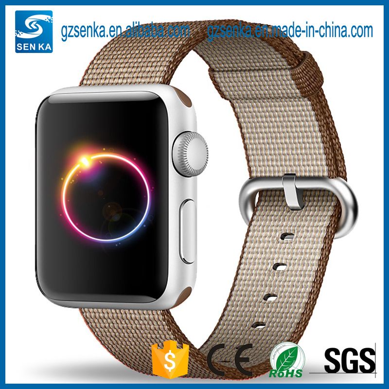 Royal Woven Nylon Strap Watch Band for Iwatch Apple