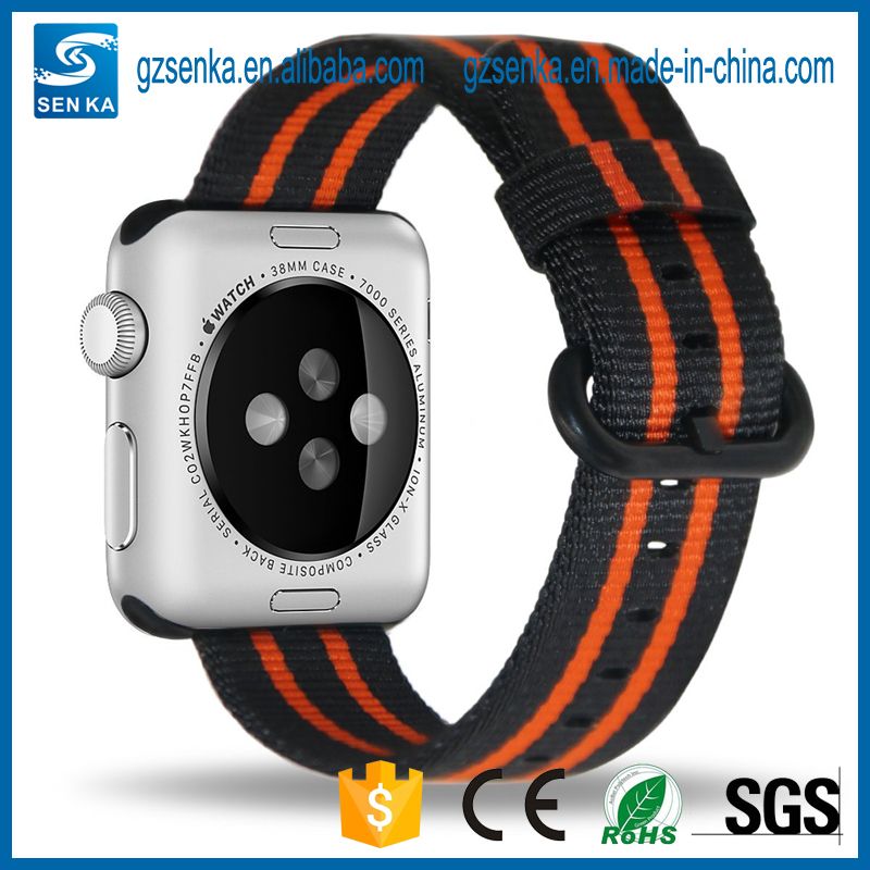 Woven Nylon Strap Replacement Wrist Band for Apple Watch