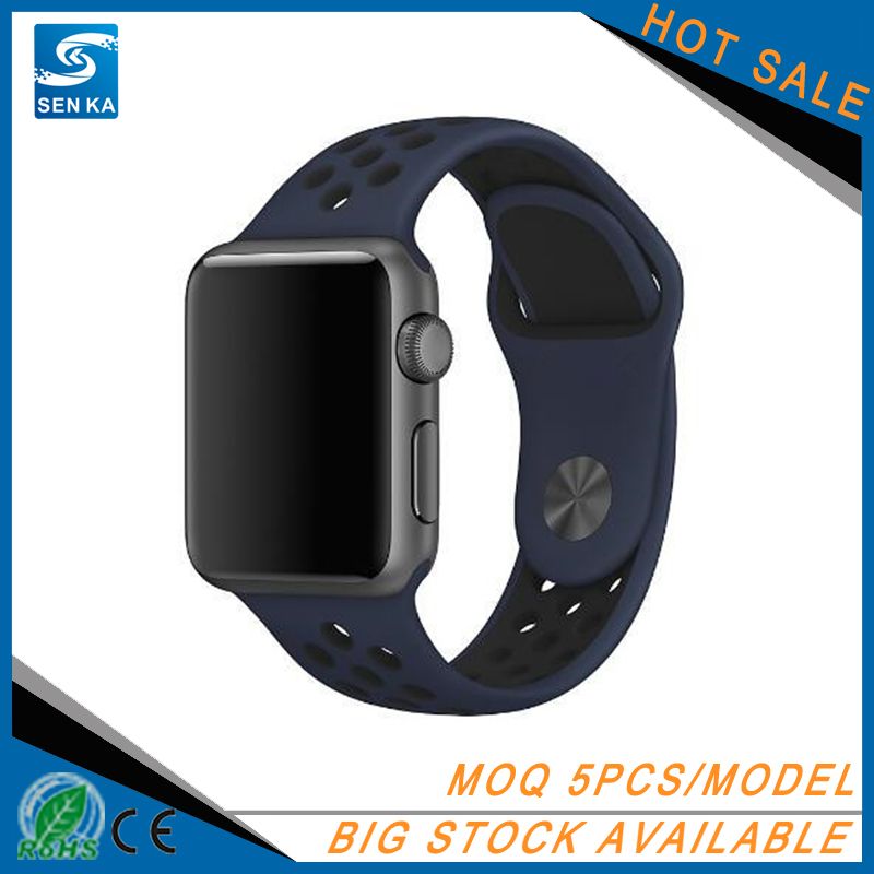 Silicone Strap Watch Band for Apple Watch 38mm